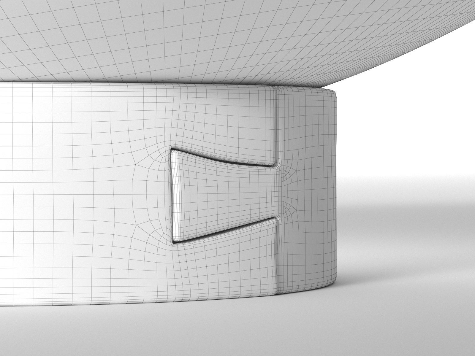 Concrete Bowls Nr2 3D model_2