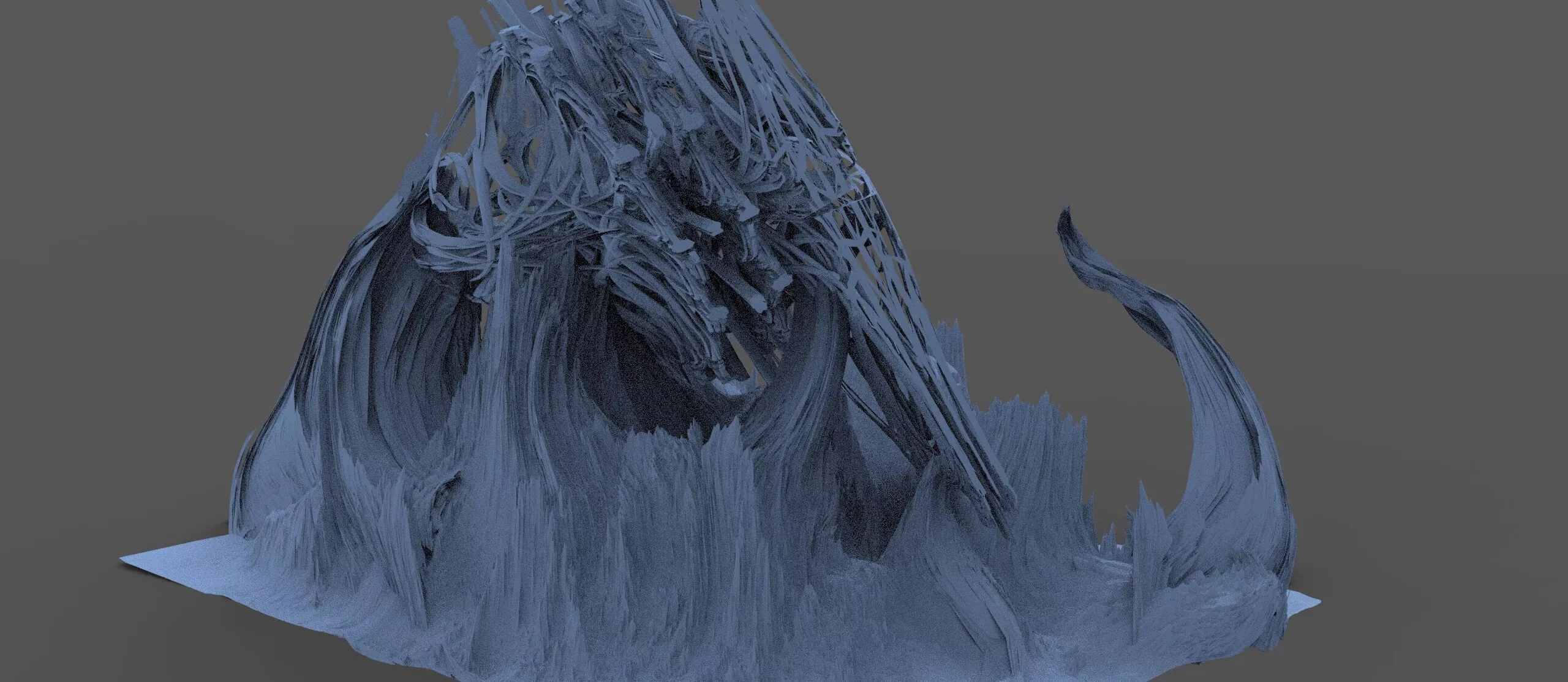 The Dagon temple of the ocean 3D model