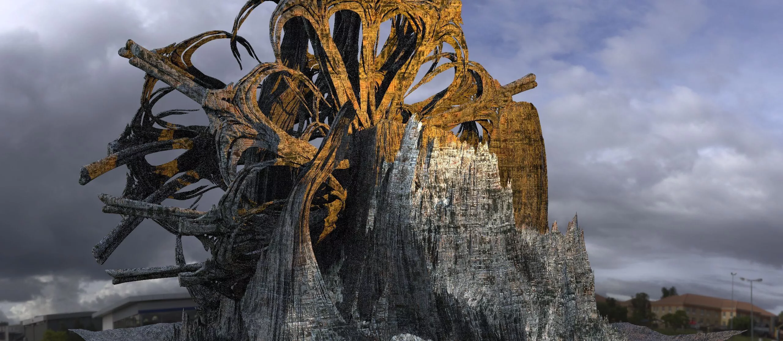 The Dagon temple of the ocean 2 3D model