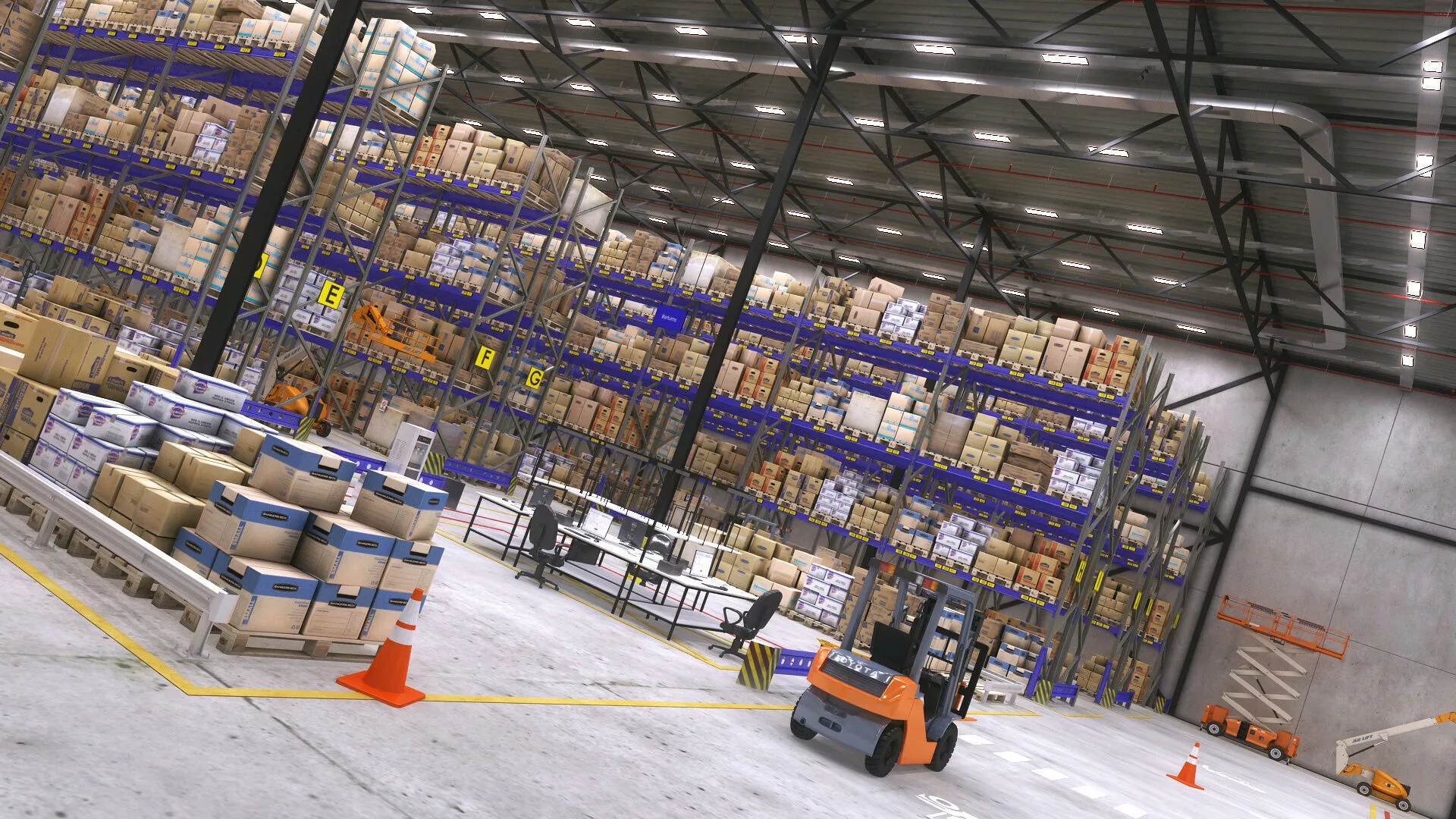 Warehouse Interior 3D model