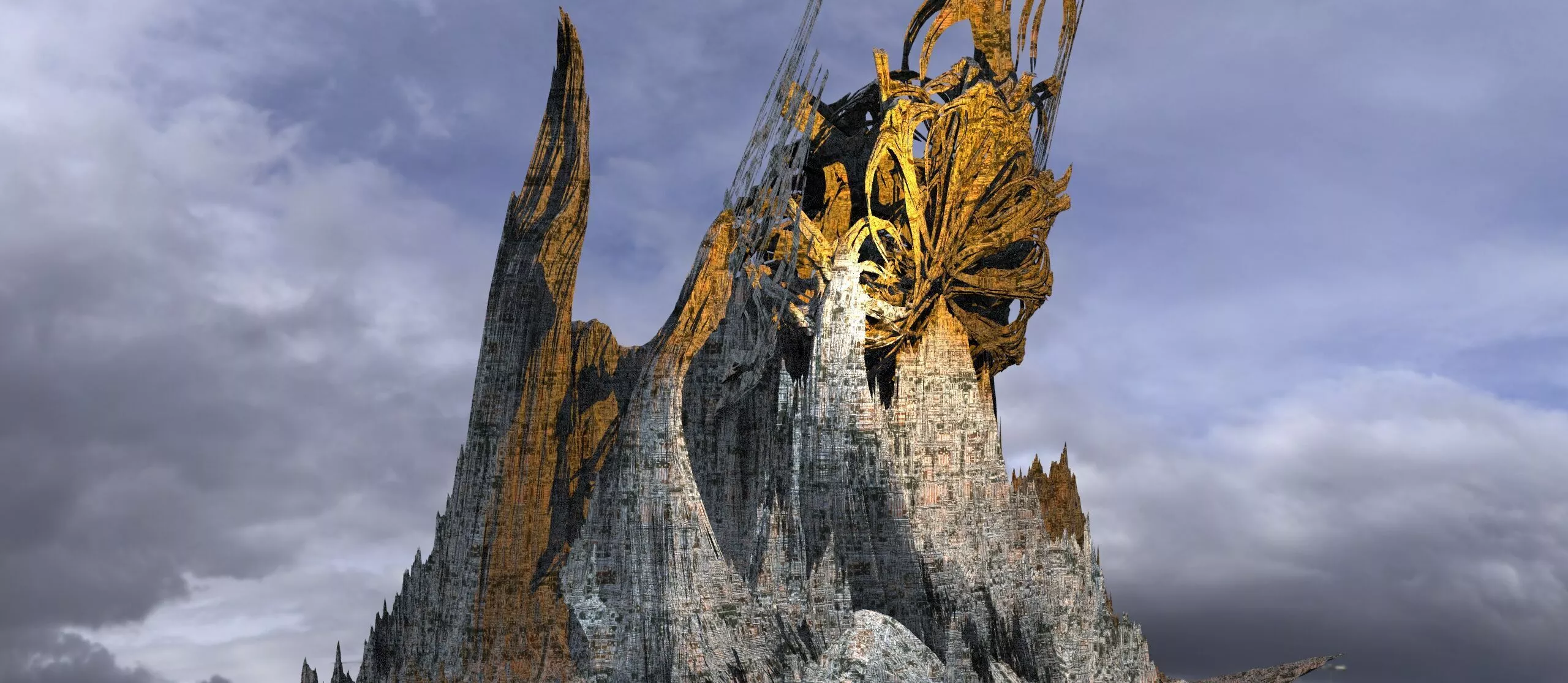 The Dagon temple of the ocean shell 3 3D model