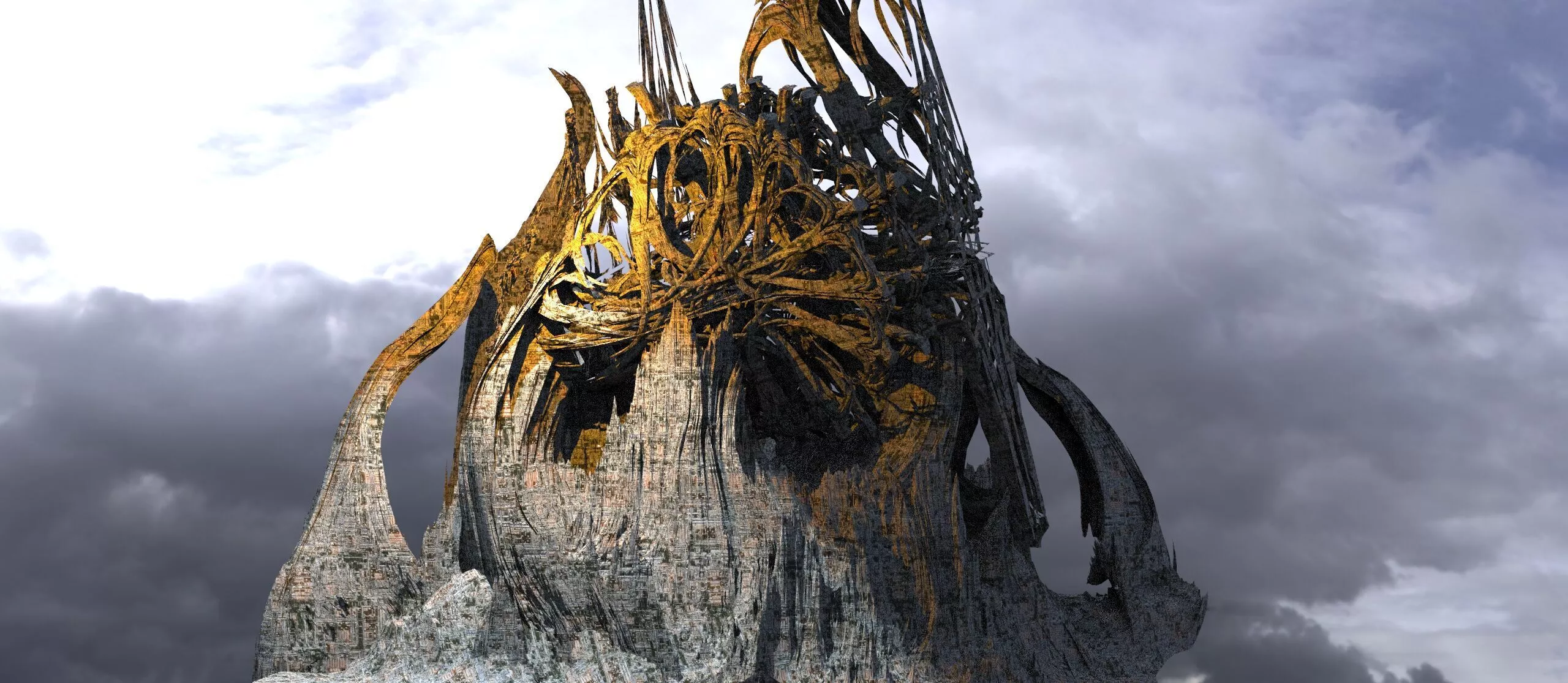 The Dagon temple of the ocean 5 3D model