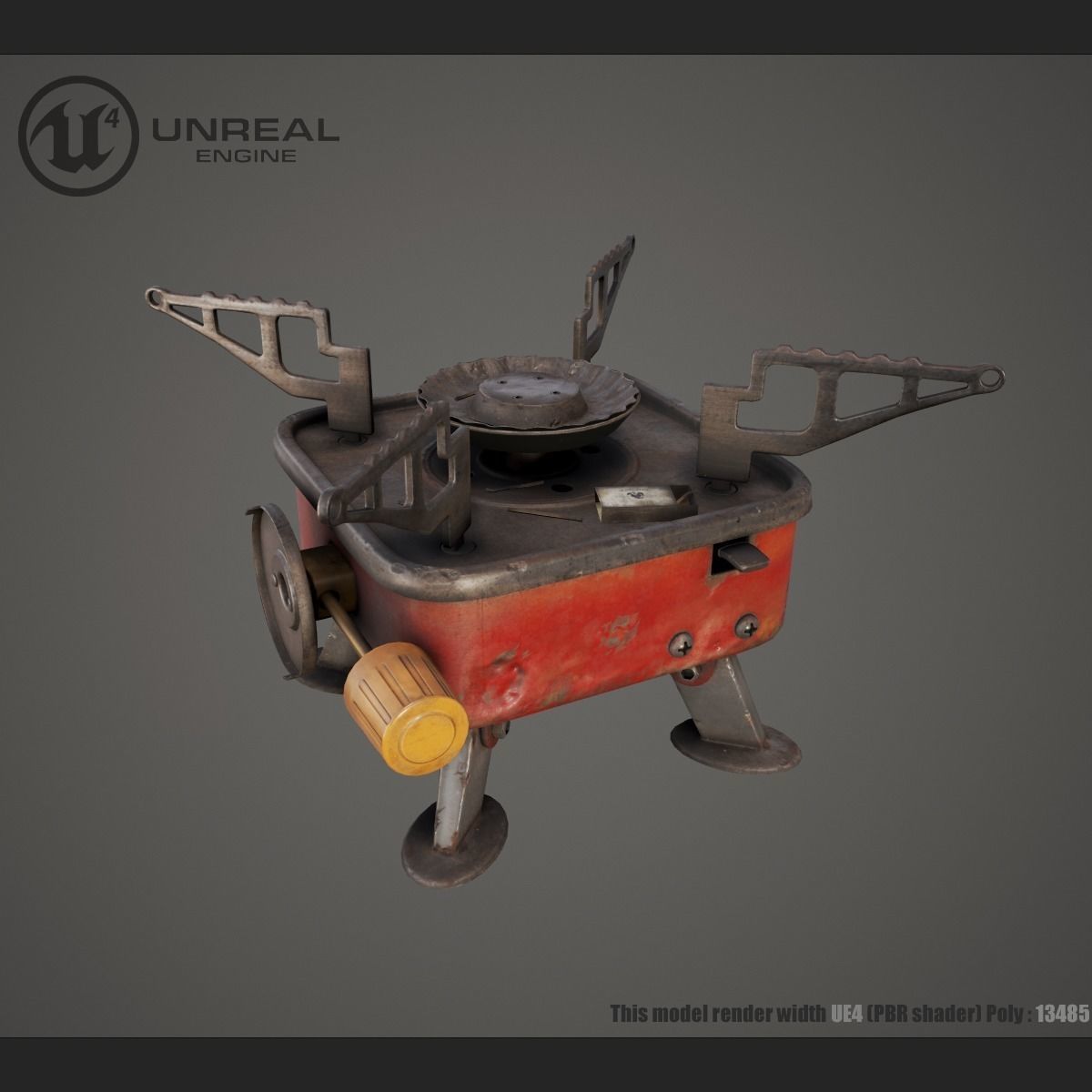 Primus rusty  Low-poly 3D model_0