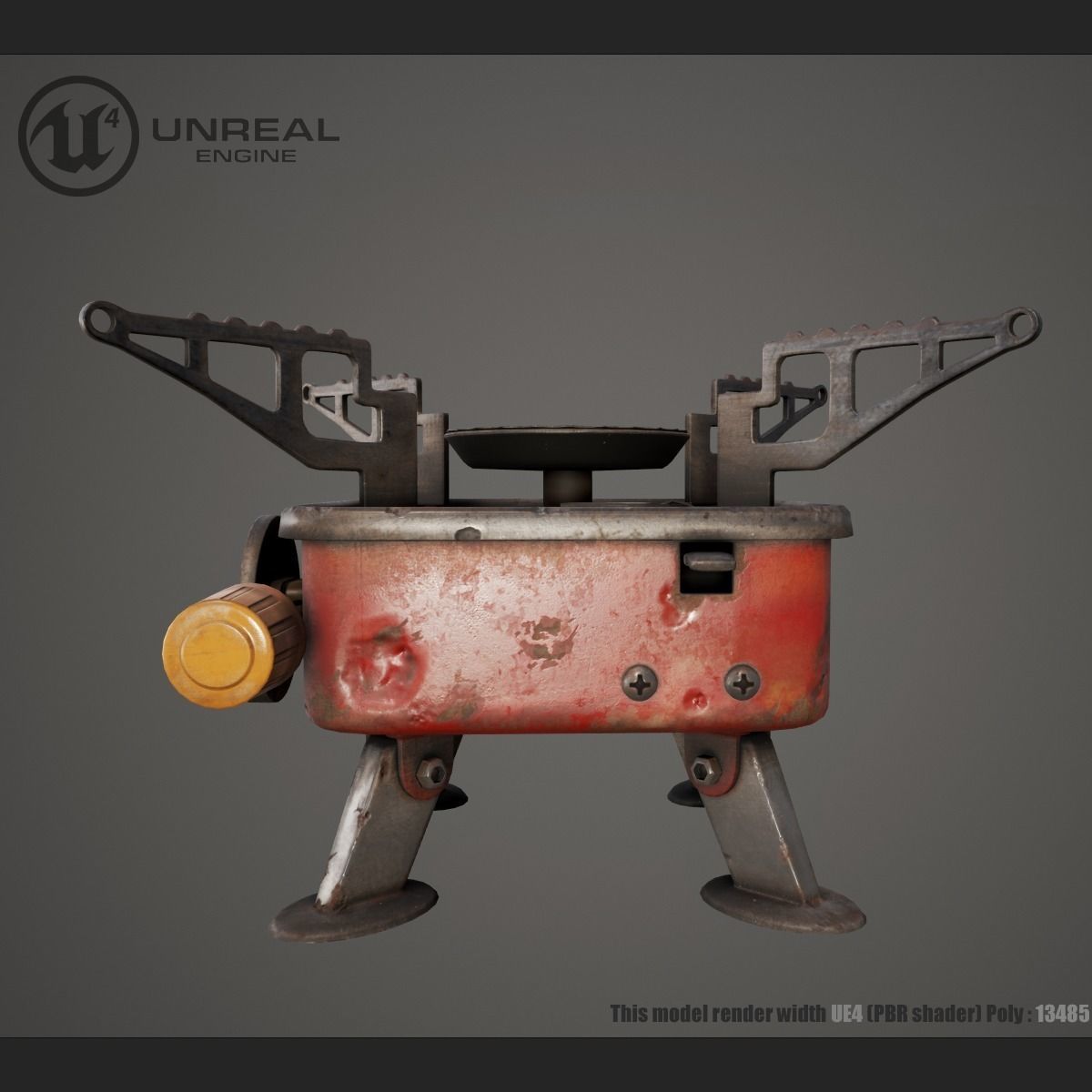 Primus rusty  Low-poly 3D model_5