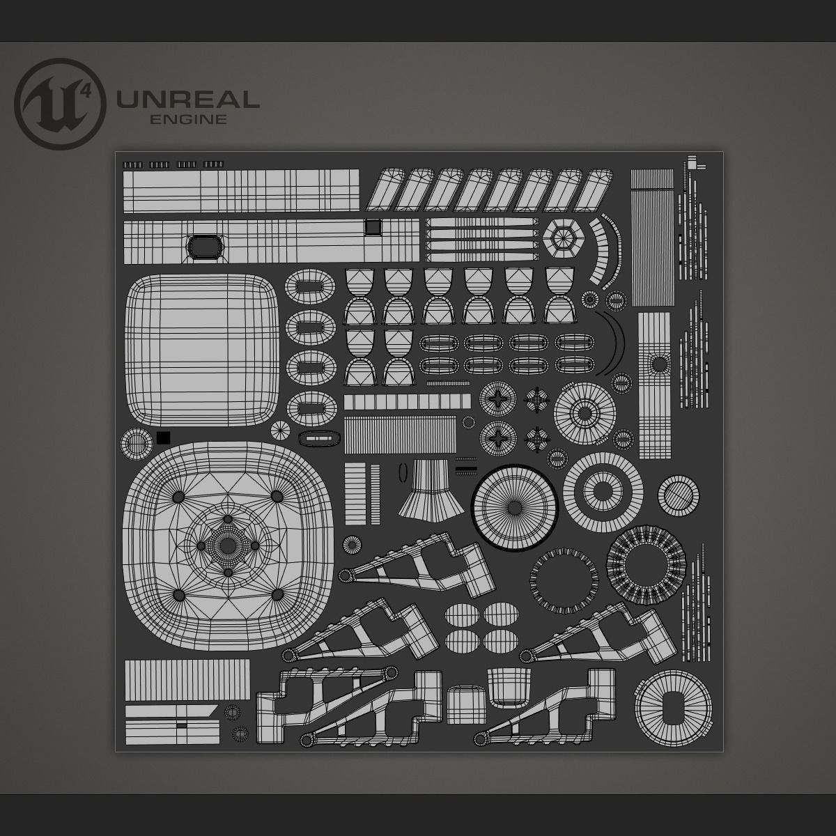 Primus rusty  Low-poly 3D model_8