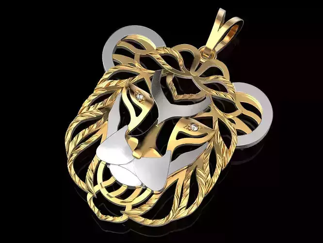Lion Pendant 2