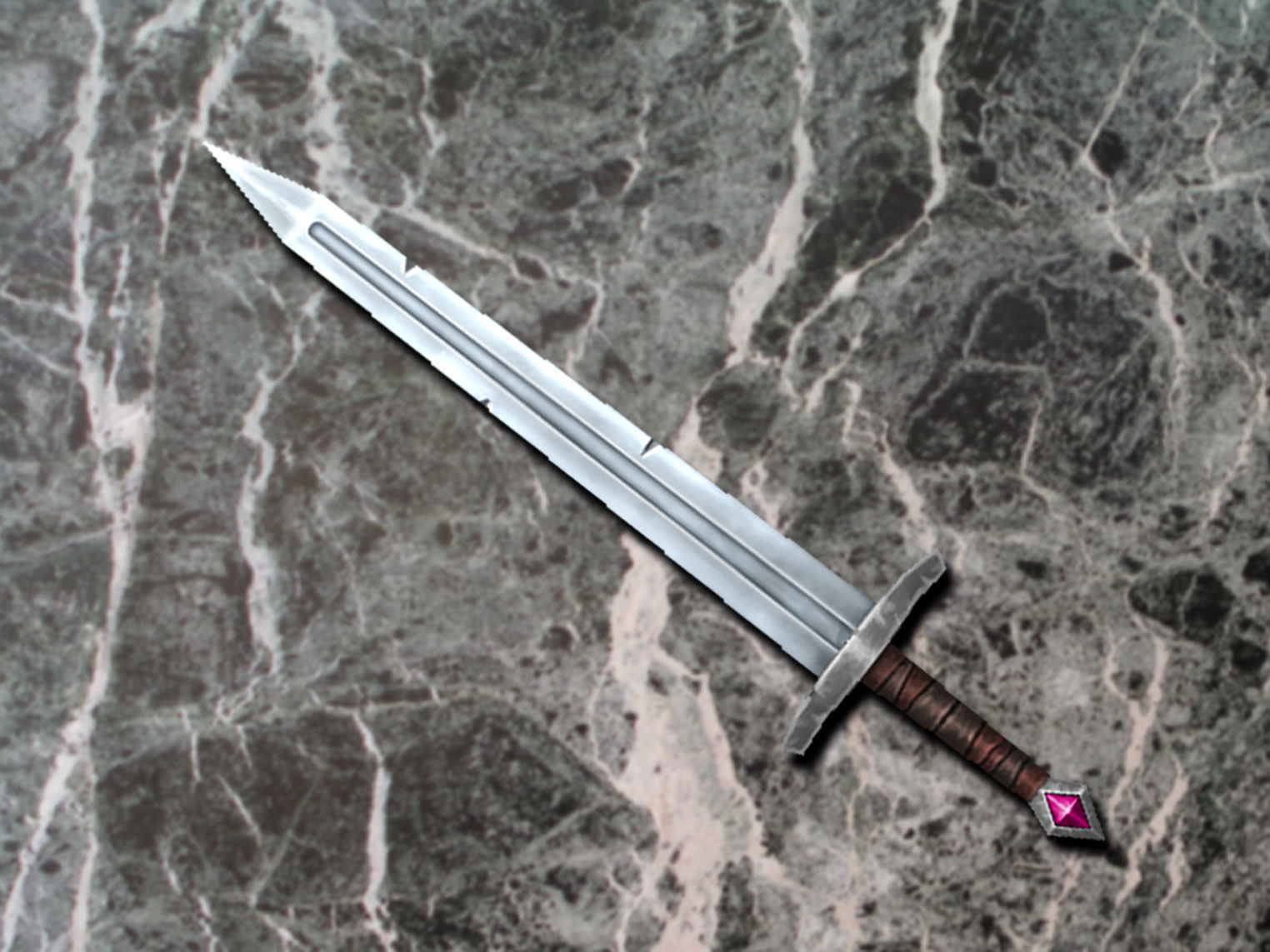 Fantasy Armory -  Sword Collection Vol01 Low-poly 3D model_6
