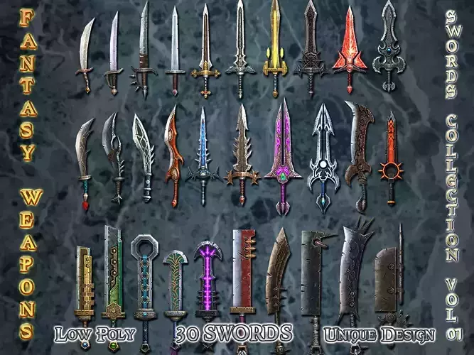 Fantasy Armory -  Sword Collection Vol01