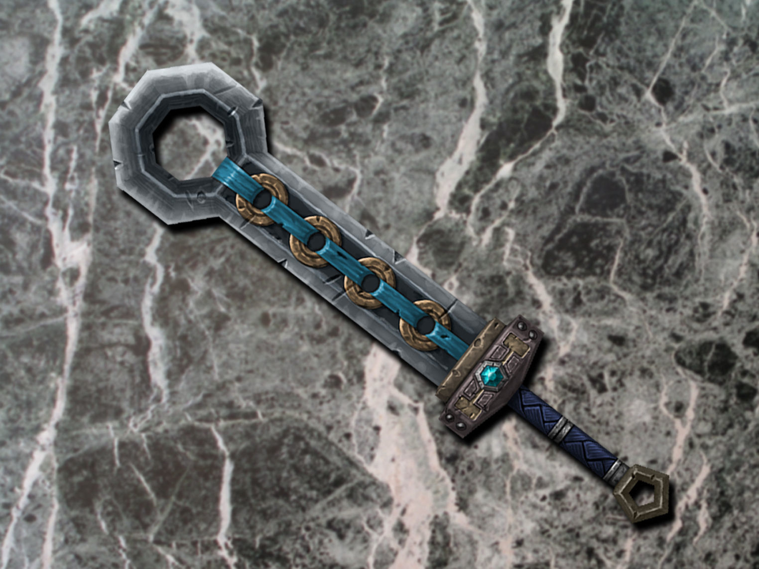 Fantasy Armory -  Sword Collection Vol01 Low-poly 3D model_25