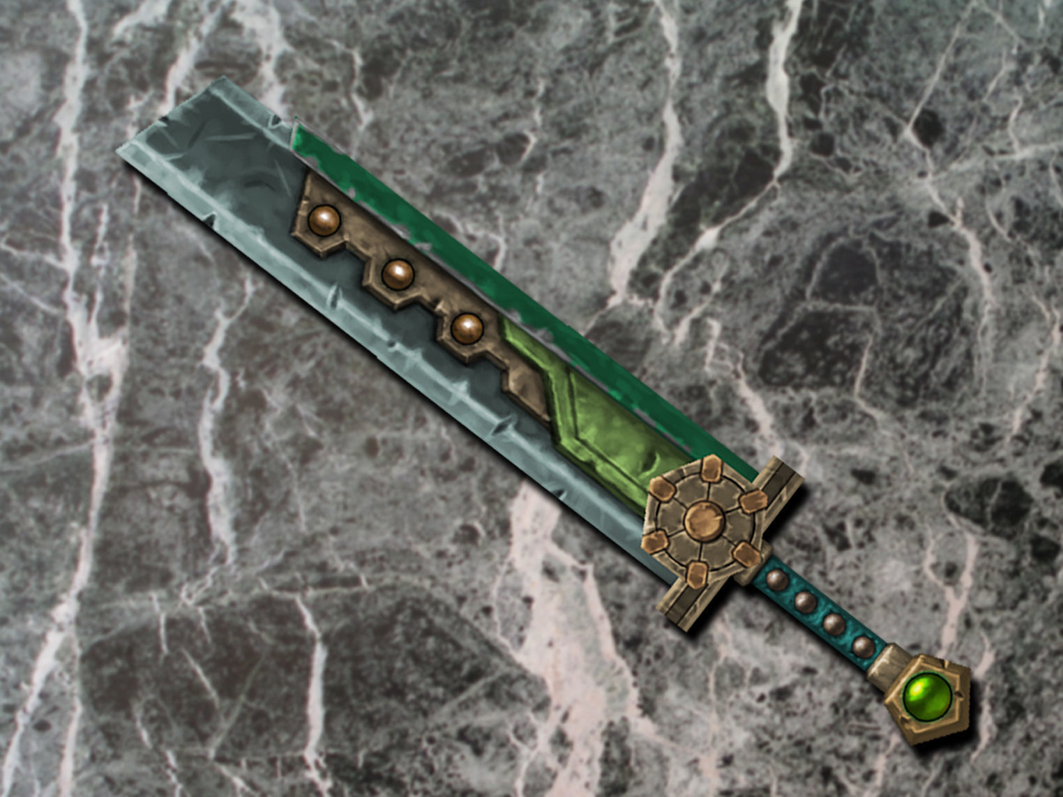 Fantasy Armory -  Sword Collection Vol01 Low-poly 3D model_24