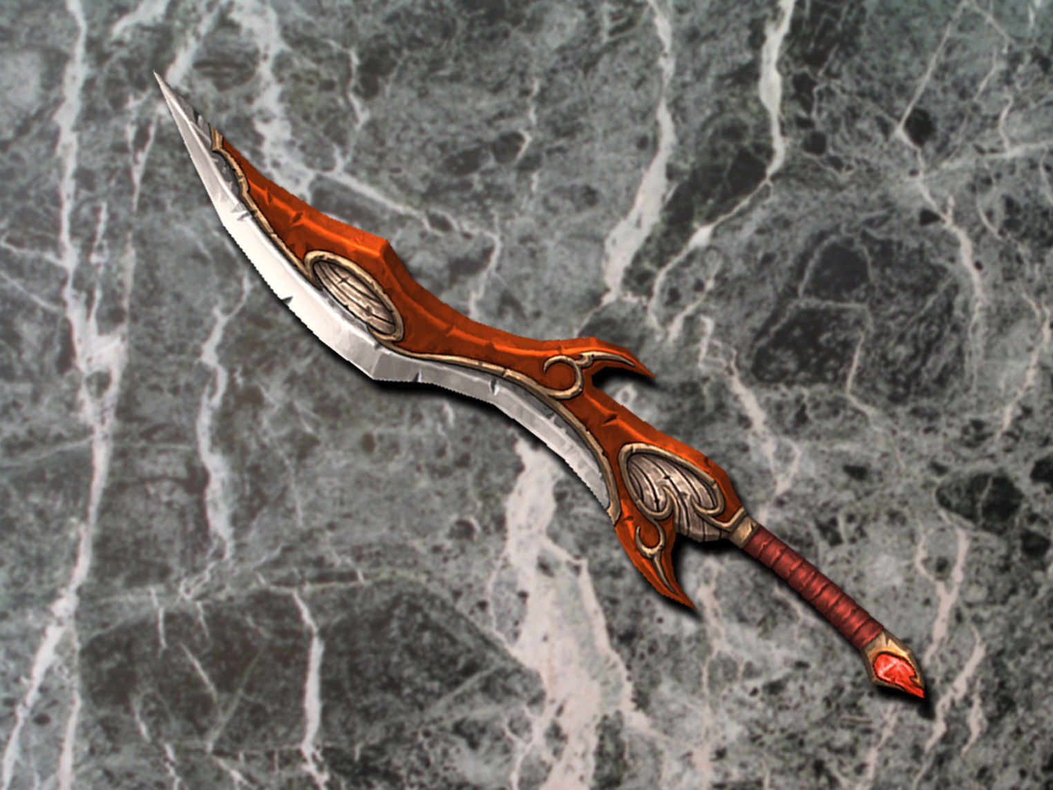 Fantasy Armory -  Sword Collection Vol01 Low-poly 3D model_16