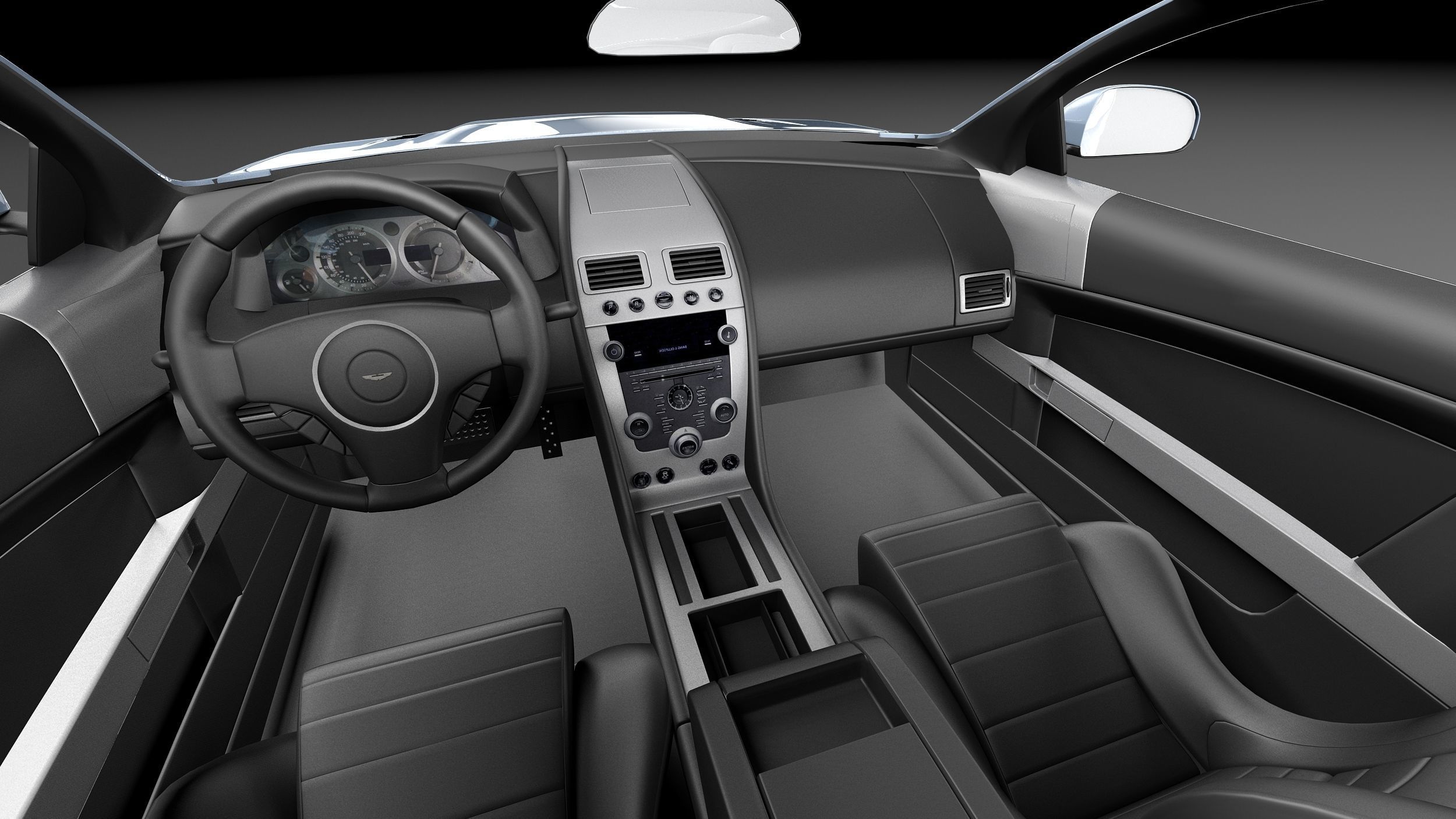 Aston Martin DB9 2013 3D model_16