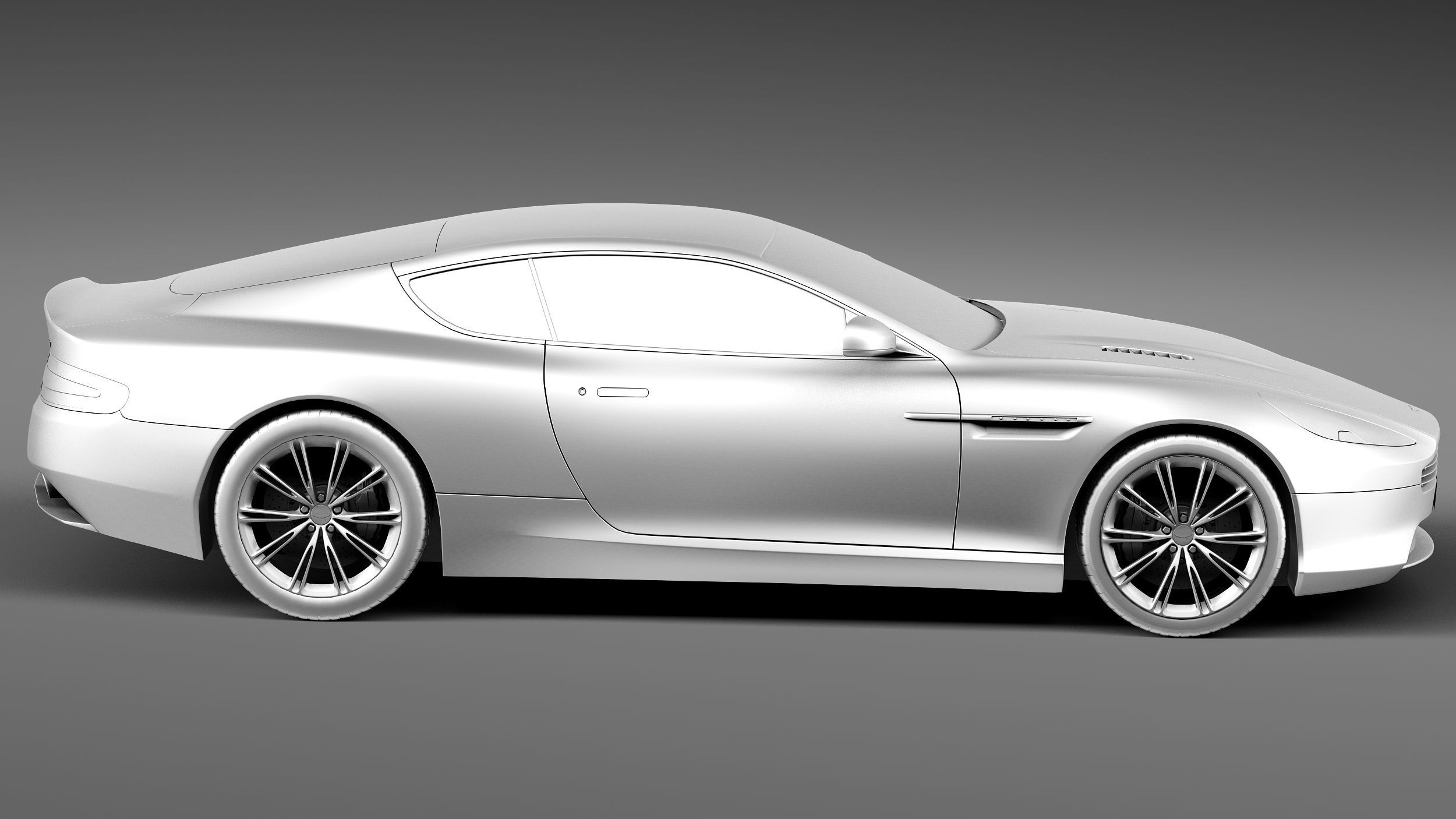 Aston Martin DB9 2013 3D model_14