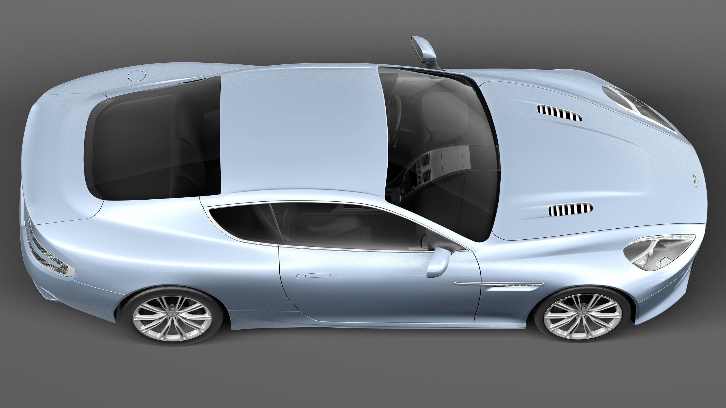 Aston Martin DB9 2013 3D model_7