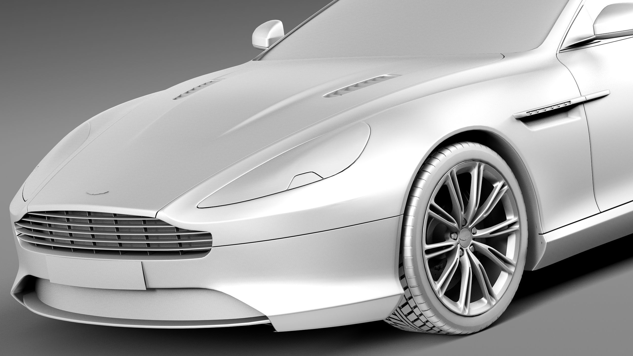 Aston Martin DB9 2013 3D model_10