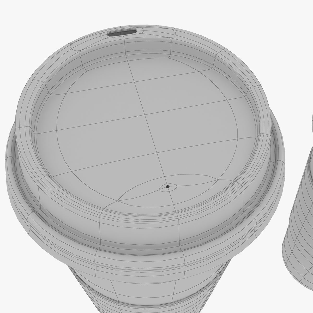 takeaway cups 3D model_5
