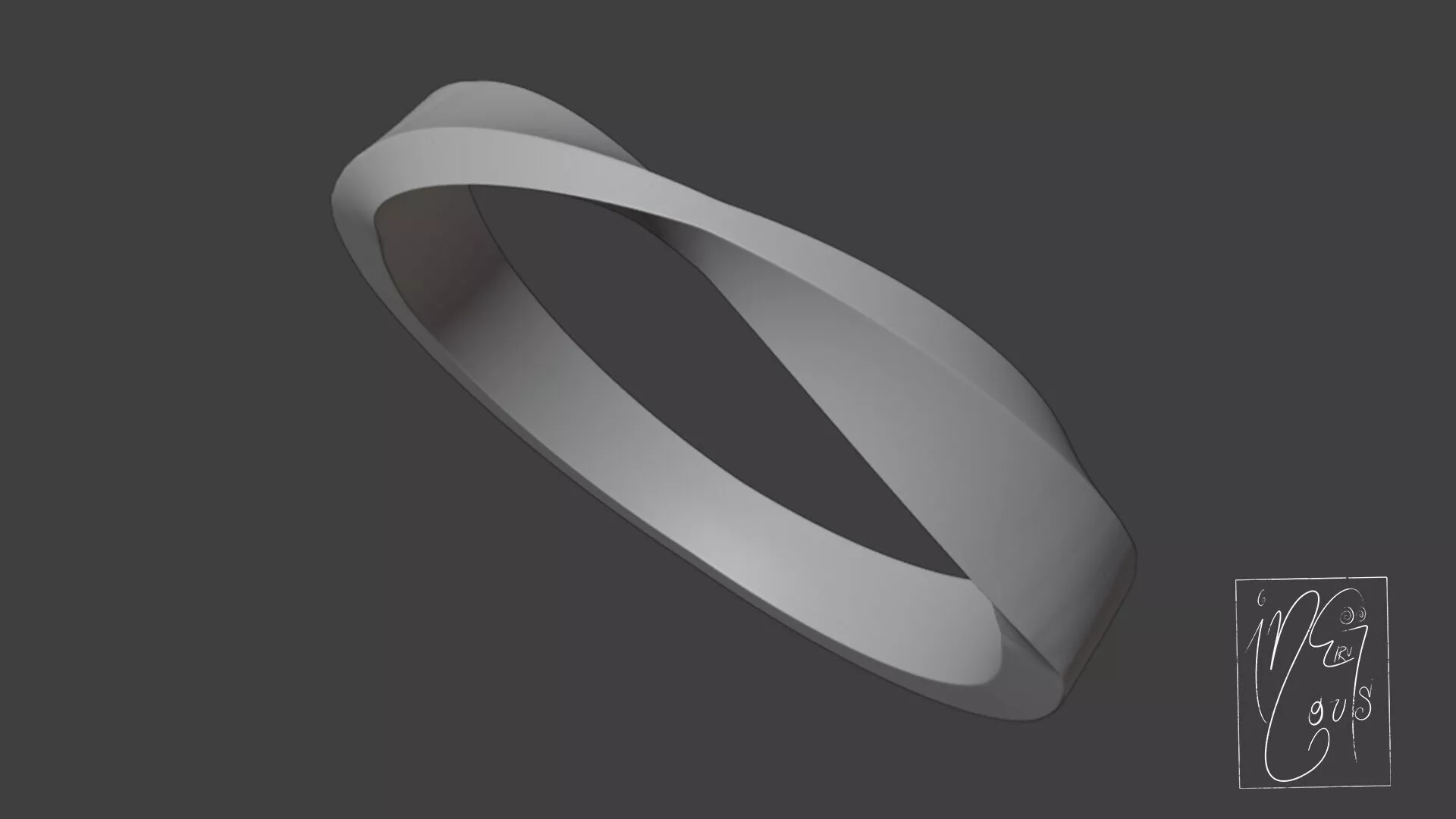 Mobius Ring 8 3D print model