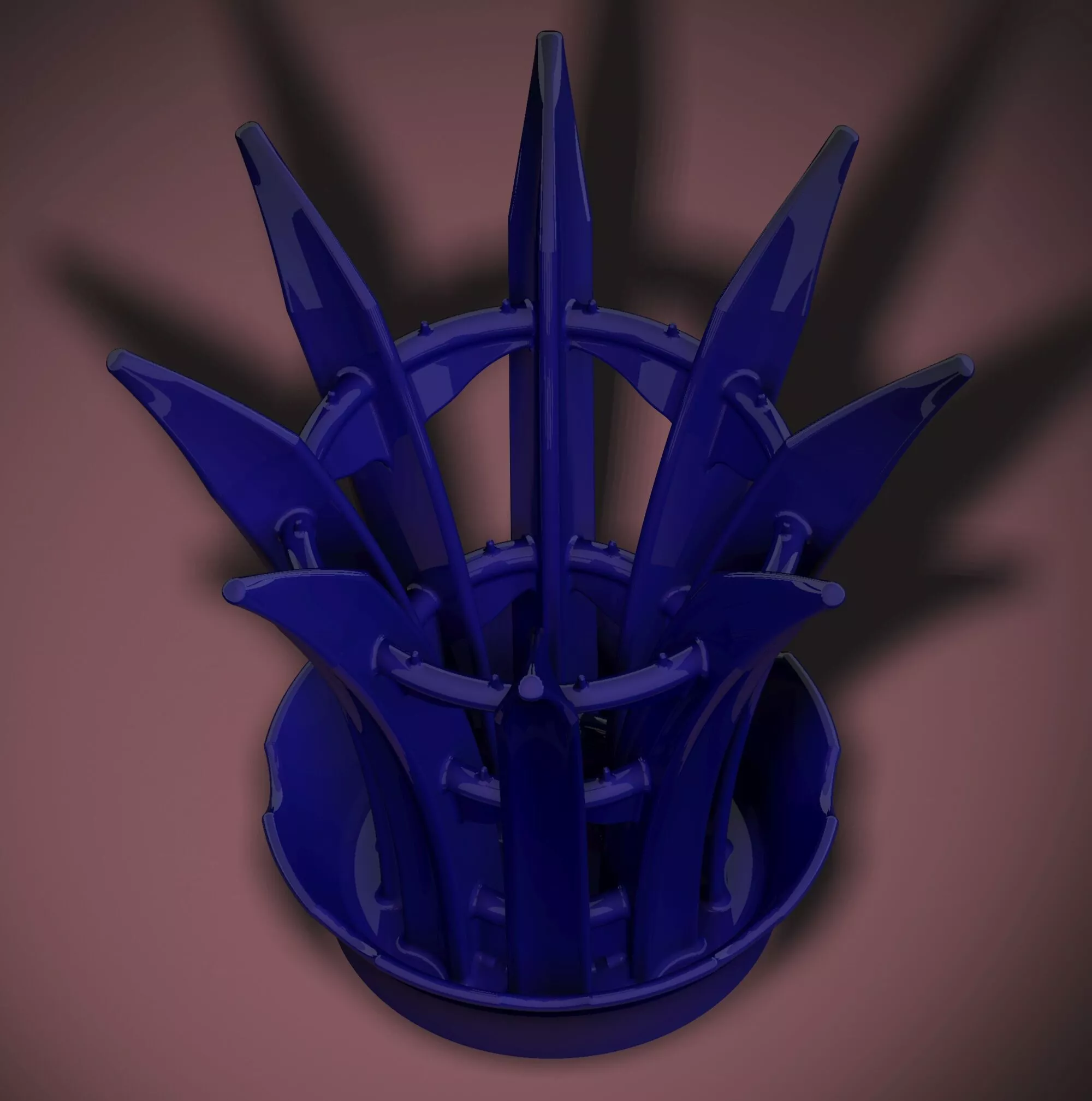 Luxury elegant and aesthetic flower vase 3D print model