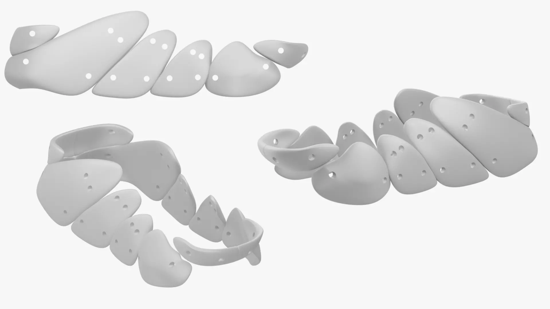 Cyberpunk Footwear Prototype 3D model