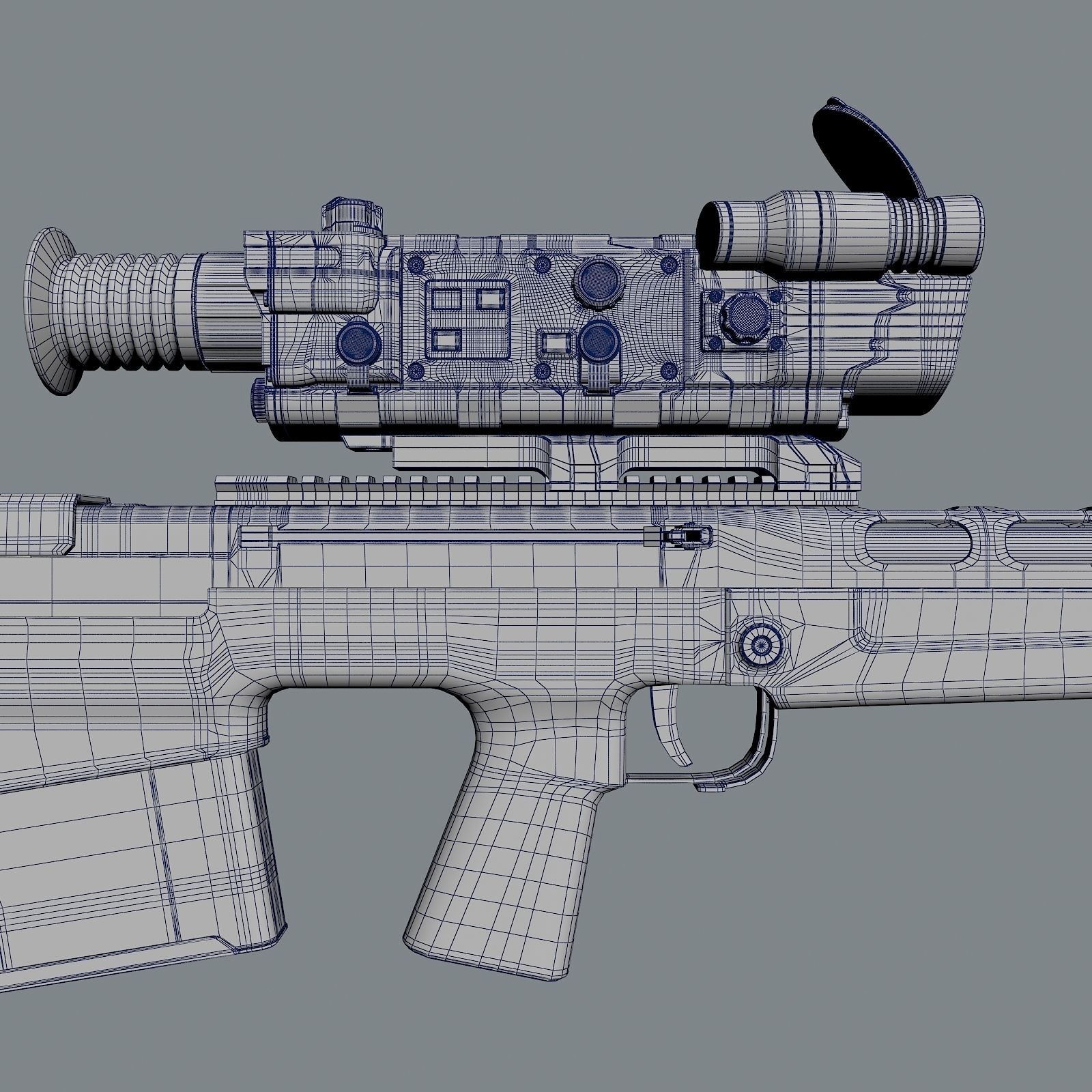 Vyhlop Sniper Rifle 3D model_86