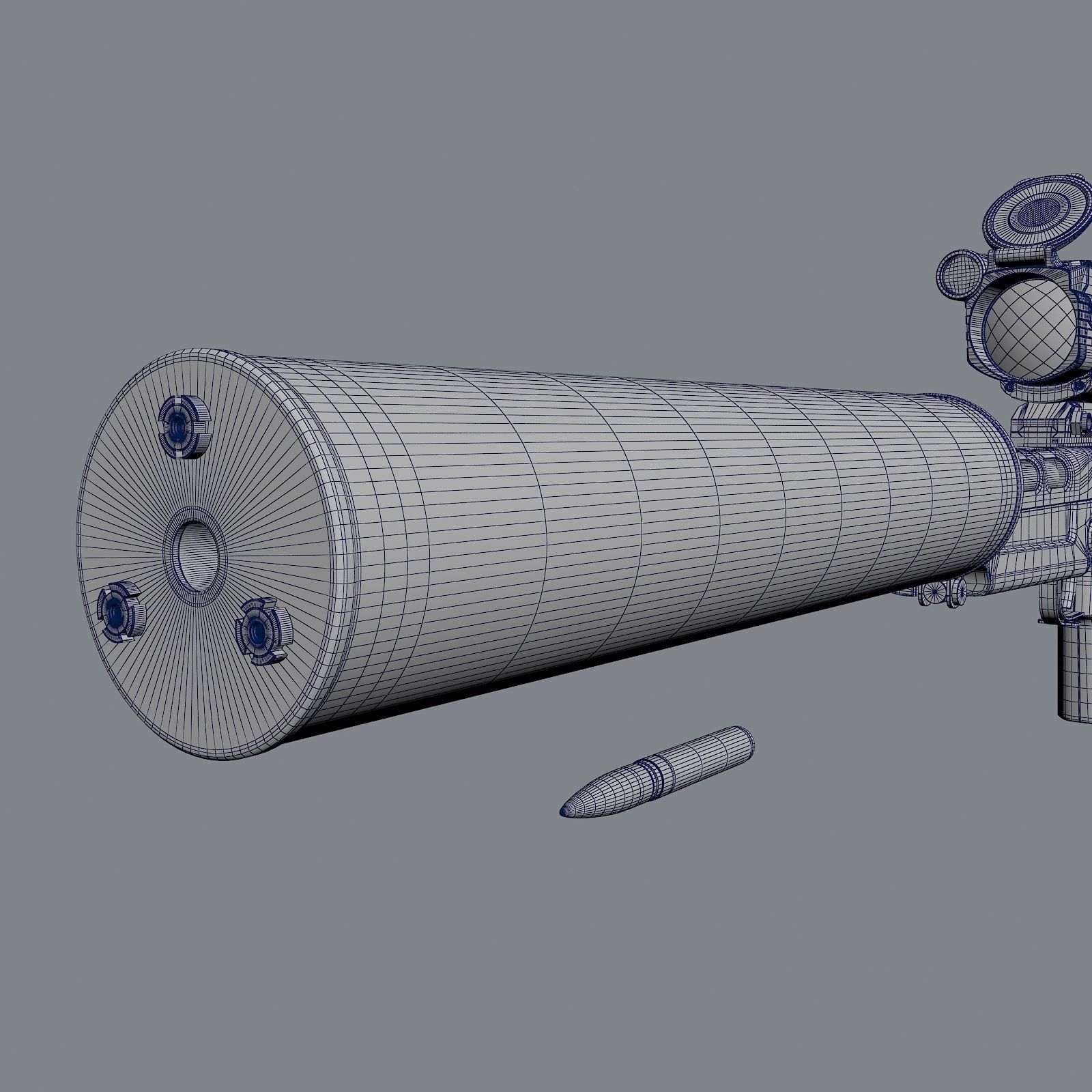 Vyhlop Sniper Rifle 3D model_80