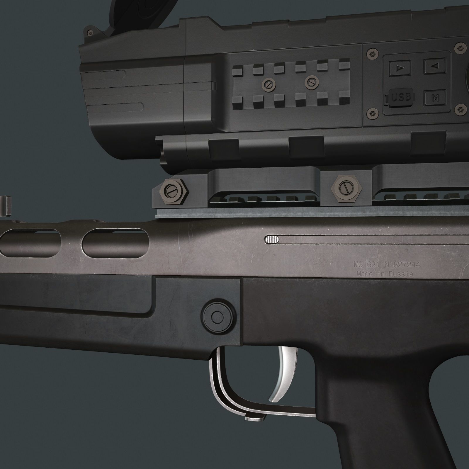 Vyhlop Sniper Rifle 3D model_9