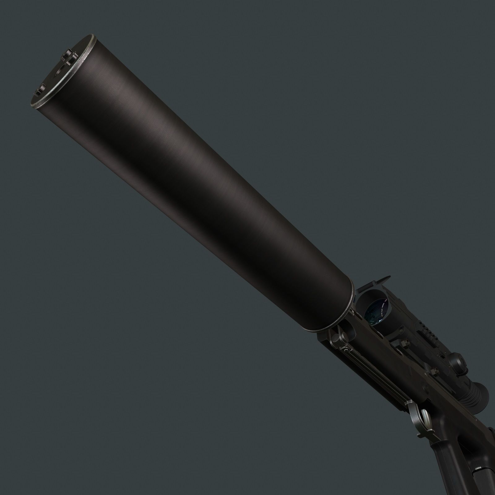 Vyhlop Sniper Rifle 3D model_8