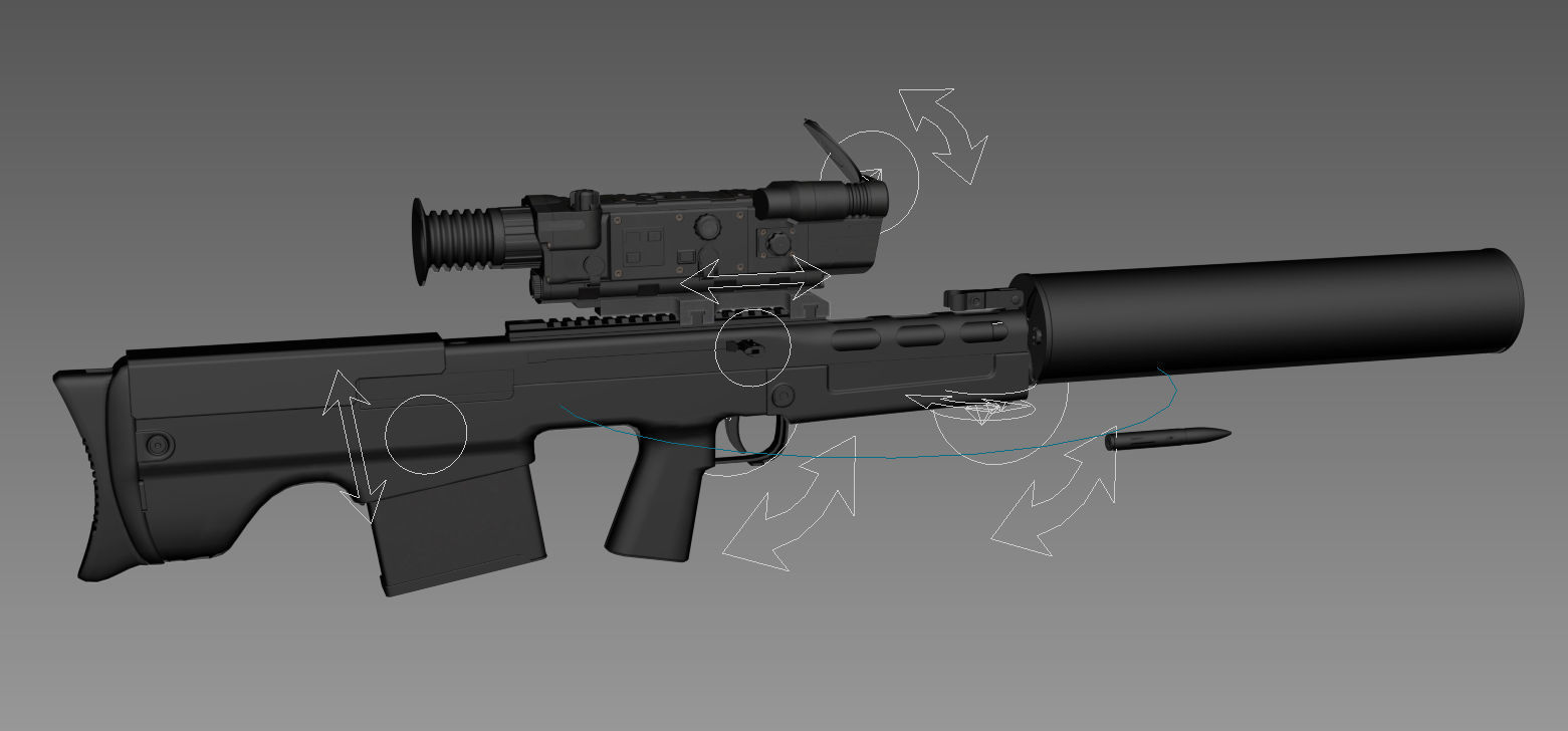 Vyhlop Sniper Rifle 3D model_77