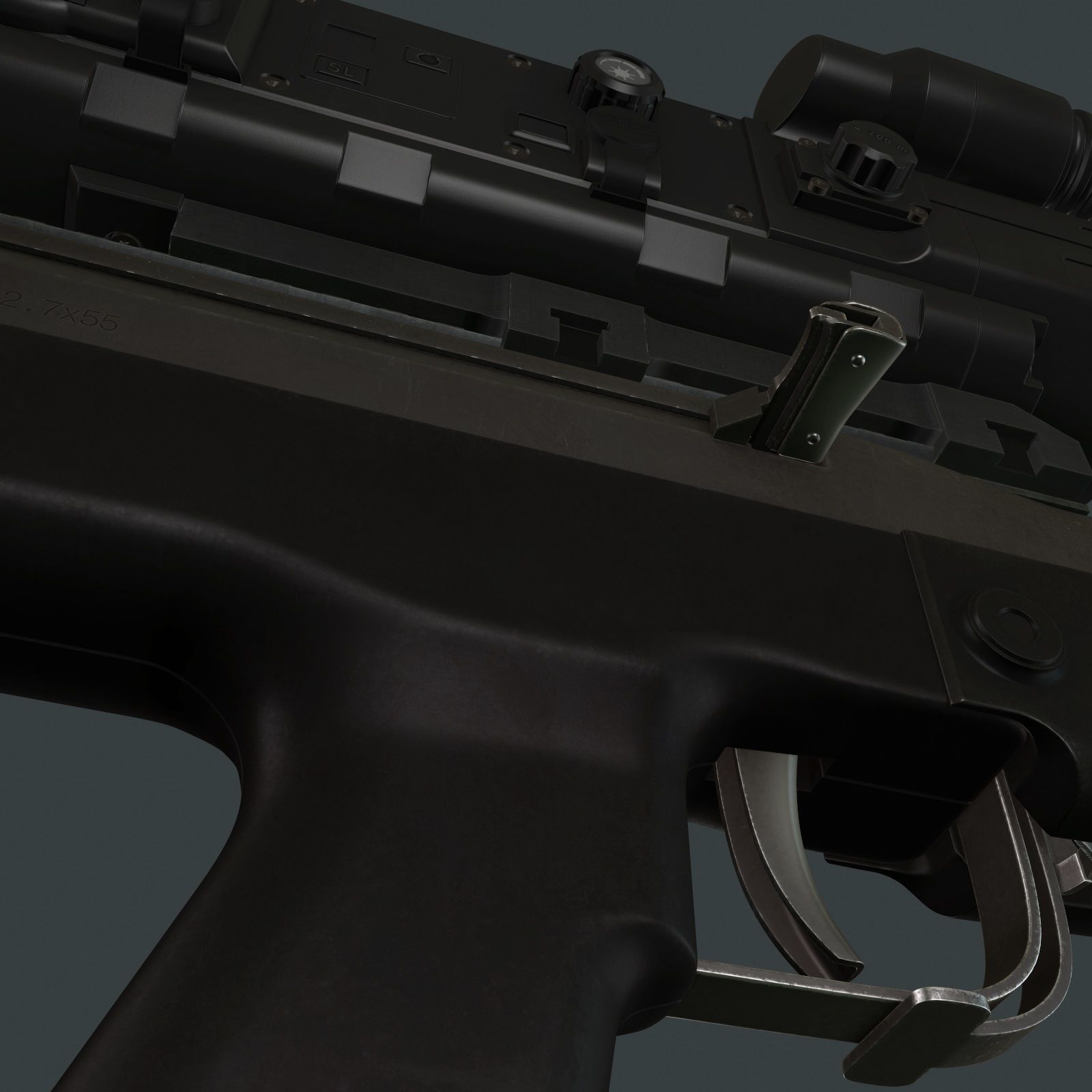 Vyhlop Sniper Rifle 3D model_25