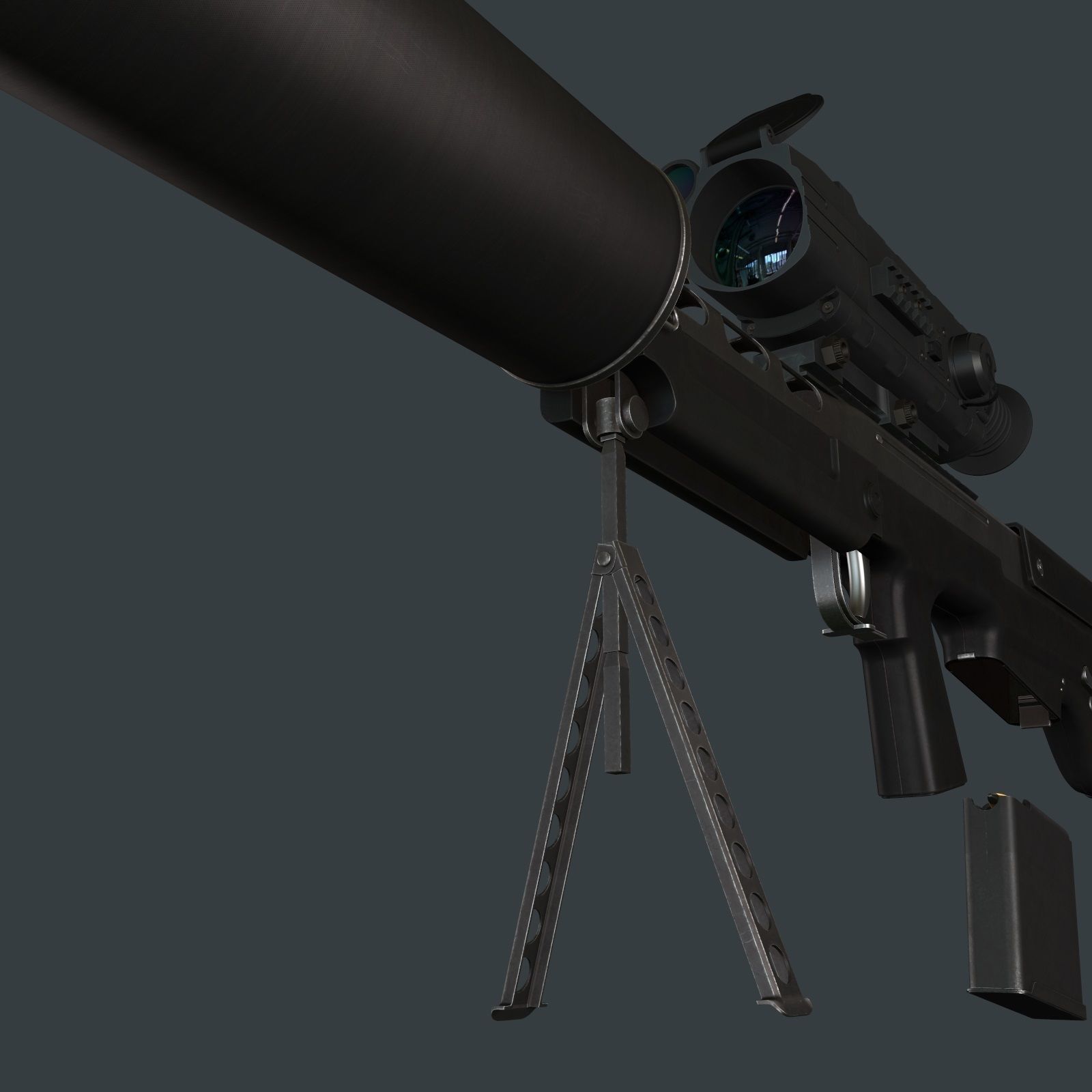 Vyhlop Sniper Rifle 3D model_75