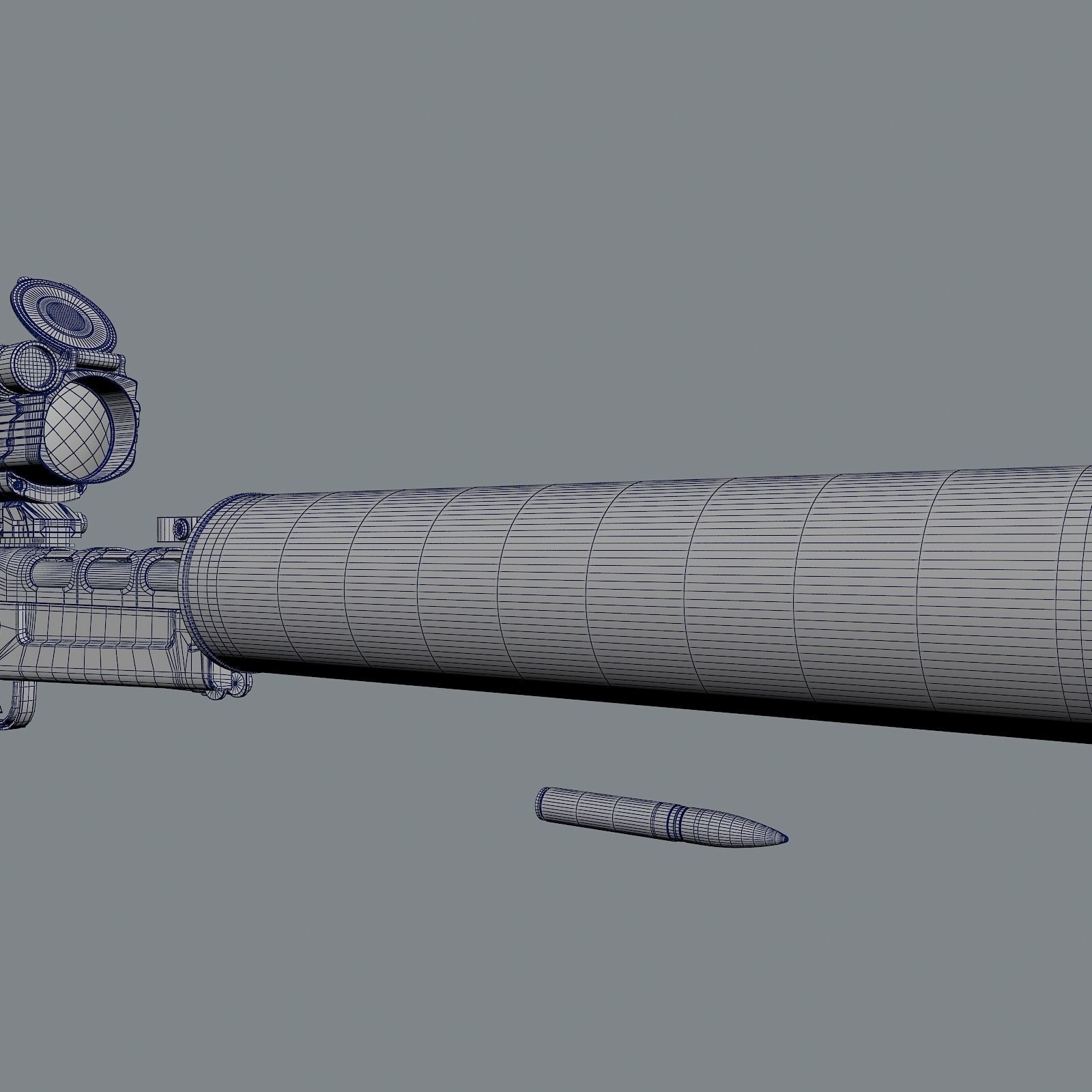 Vyhlop Sniper Rifle 3D model_83