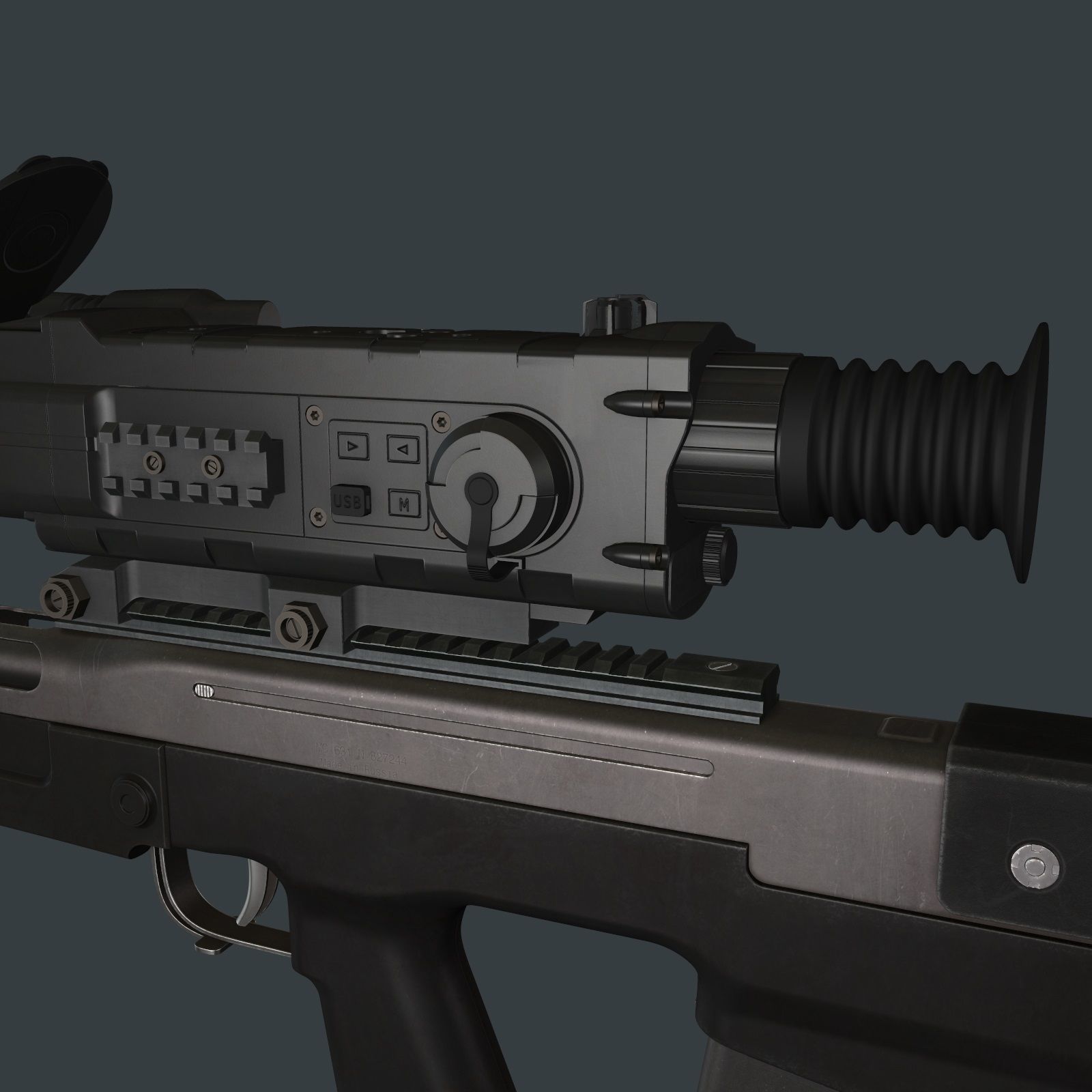 Vyhlop Sniper Rifle 3D model_72