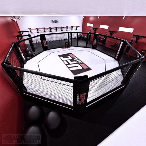 Inventory for UFC Hall 3D model
