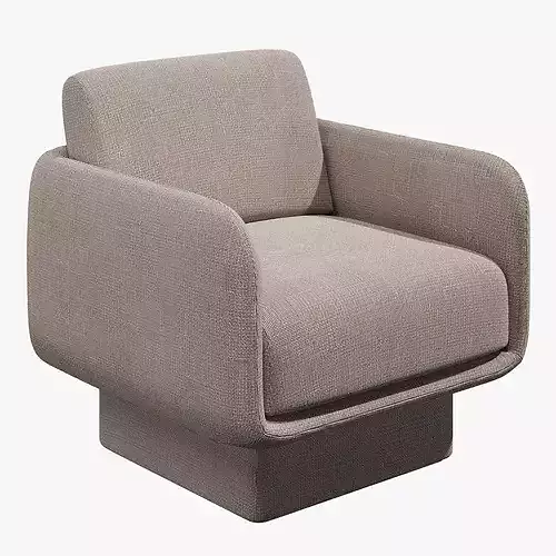 Armchair 3D model 3