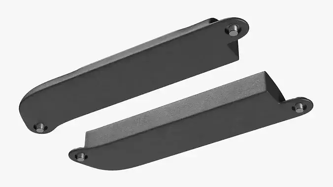 Internal Audio Speakers for Notebook Housing 3D model 3