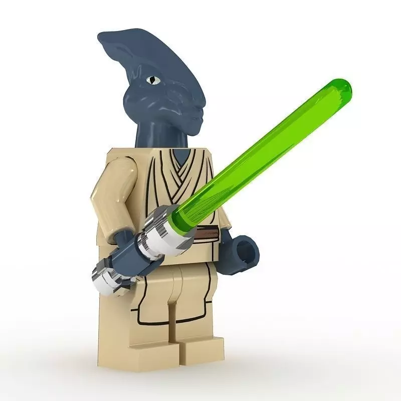 LEGO Minfigure Coleman Trebor 3D model_0