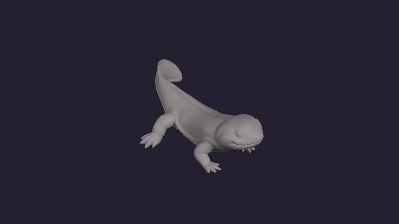 Hellbender 3D print model