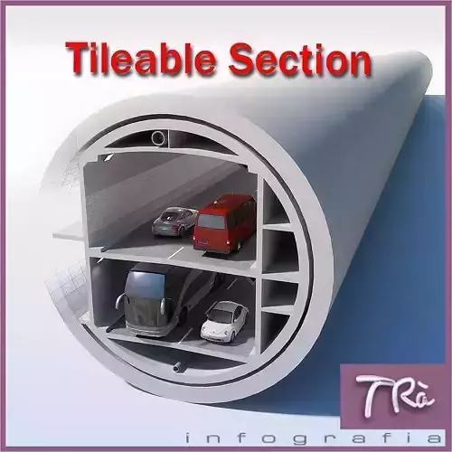 C TYPE TUNNEL SECTION DETAIL