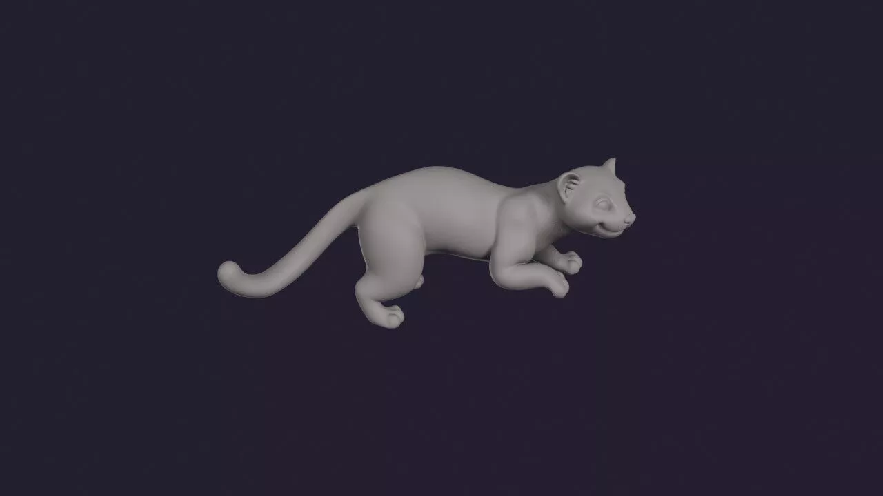 Fossa 3D print model