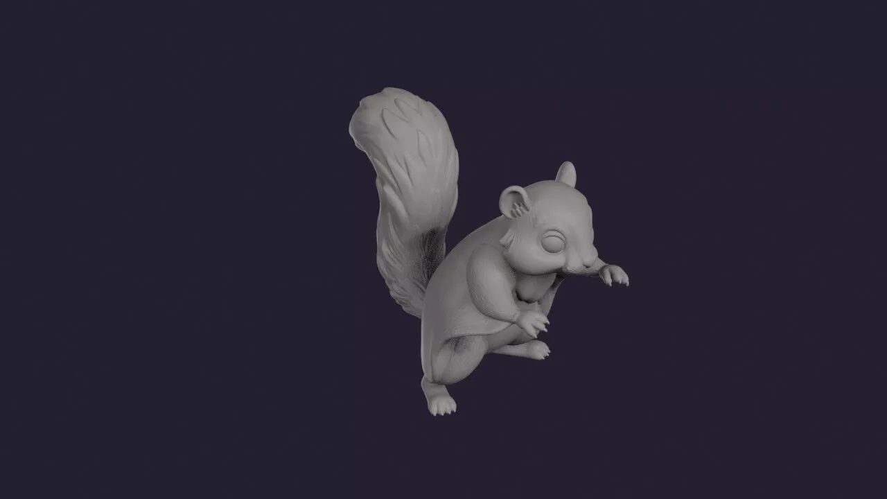 Flying Squirrel 3D print model