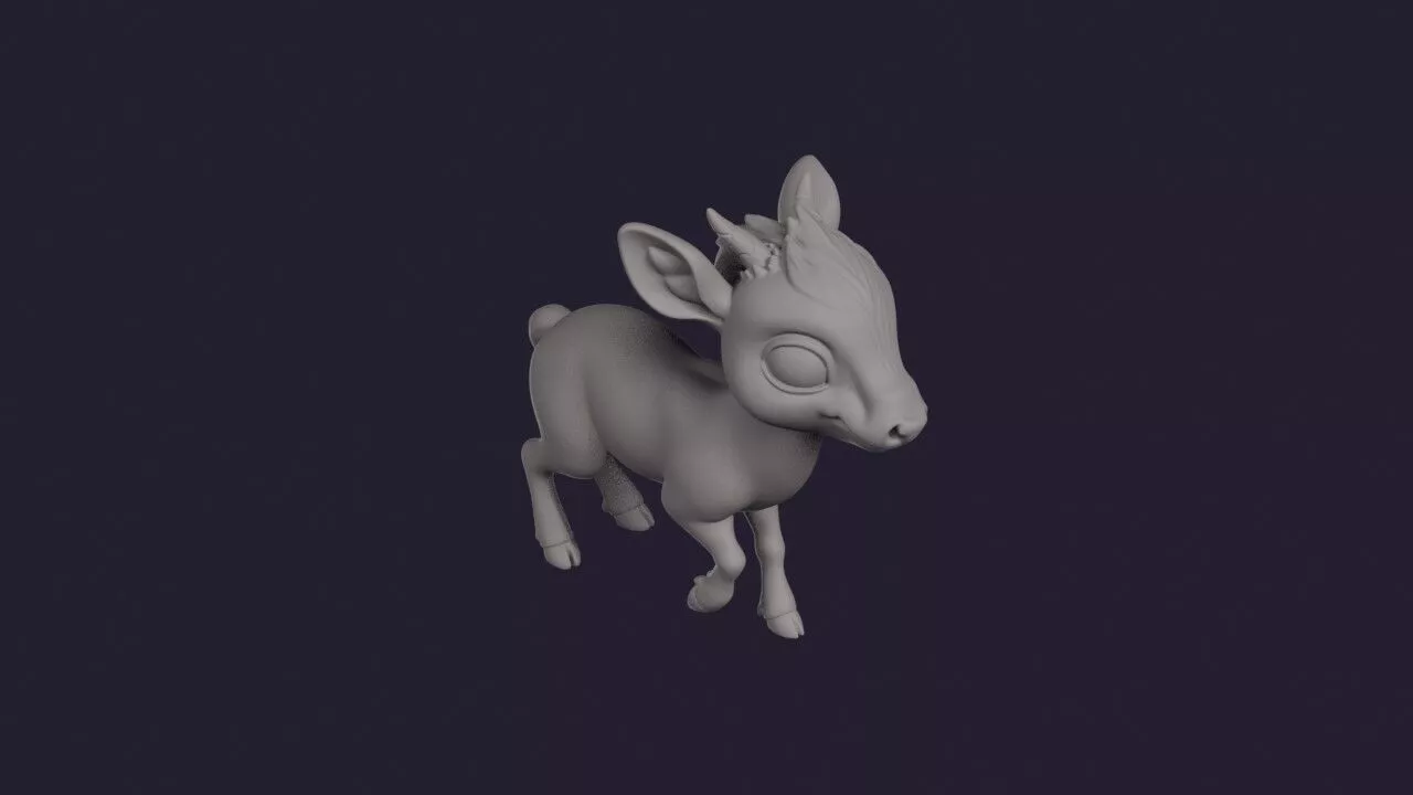 Dik-dik 3D print model