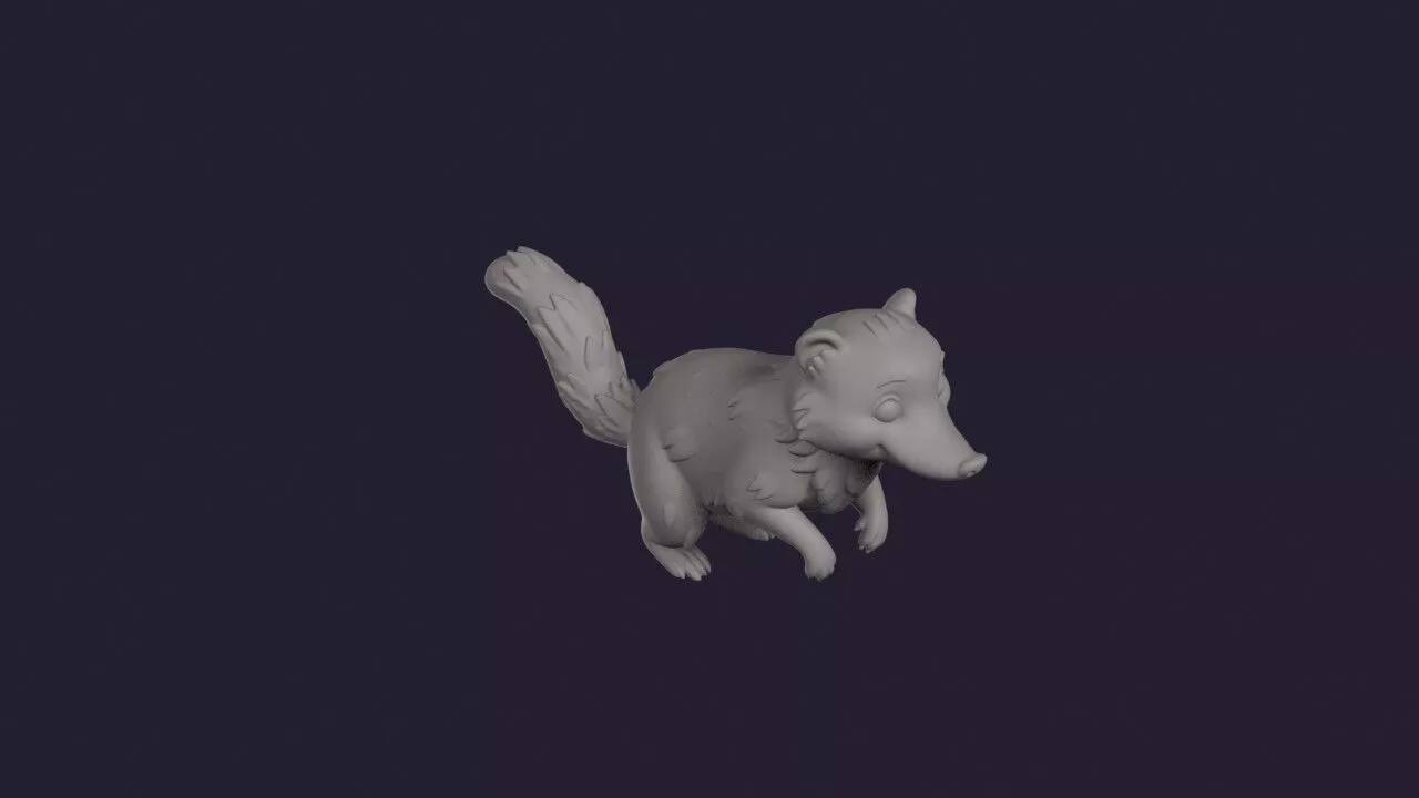 Coati 3D print model