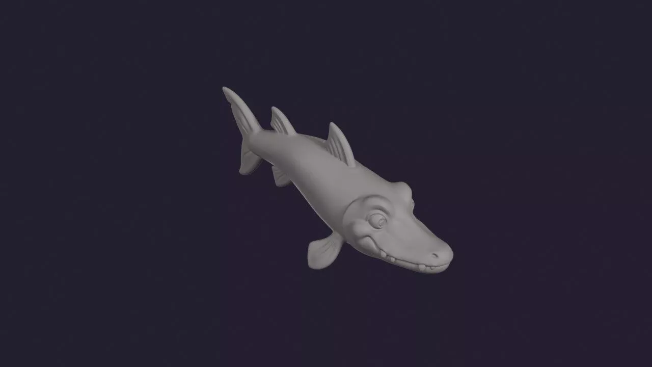 Barracuda 3D print model