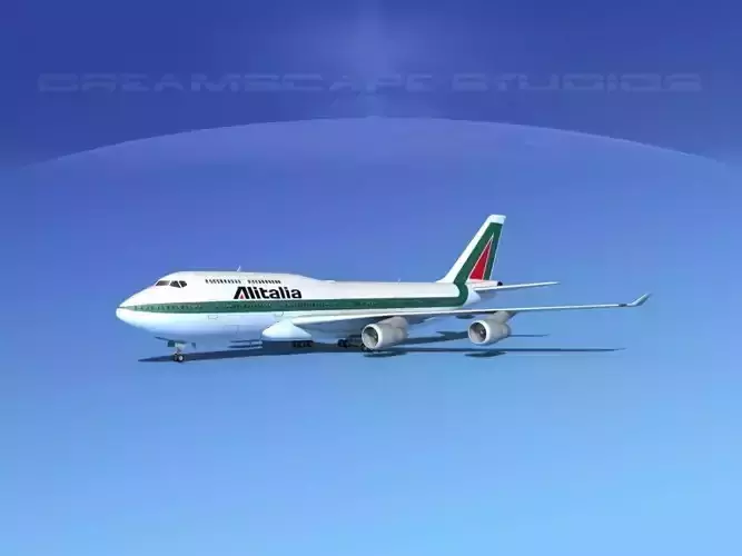 Boeing 747-400 Alitalia