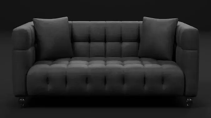 Modern Sofa Collection 02 - 7 Style Variant Pack Low-poly 3D model 2