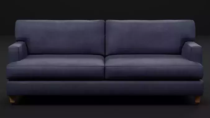Modern Sofa Collection 02 - 7 Style Variant Pack Low-poly 3D model 3