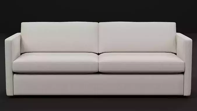 Modern Sofa Collection 02 - 7 Style Variant Pack Low-poly 3D model 4