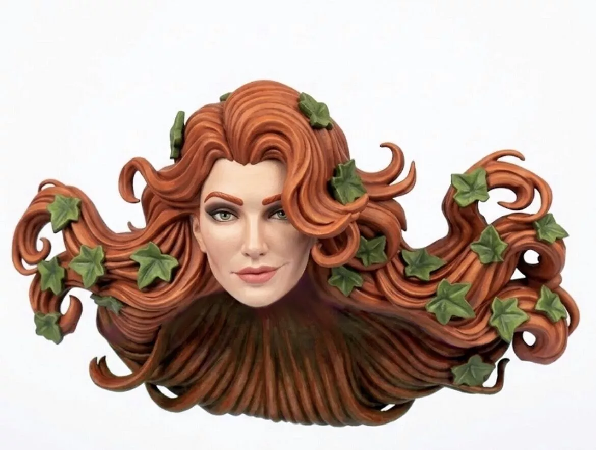 Poison Ivy Smiling 3D model