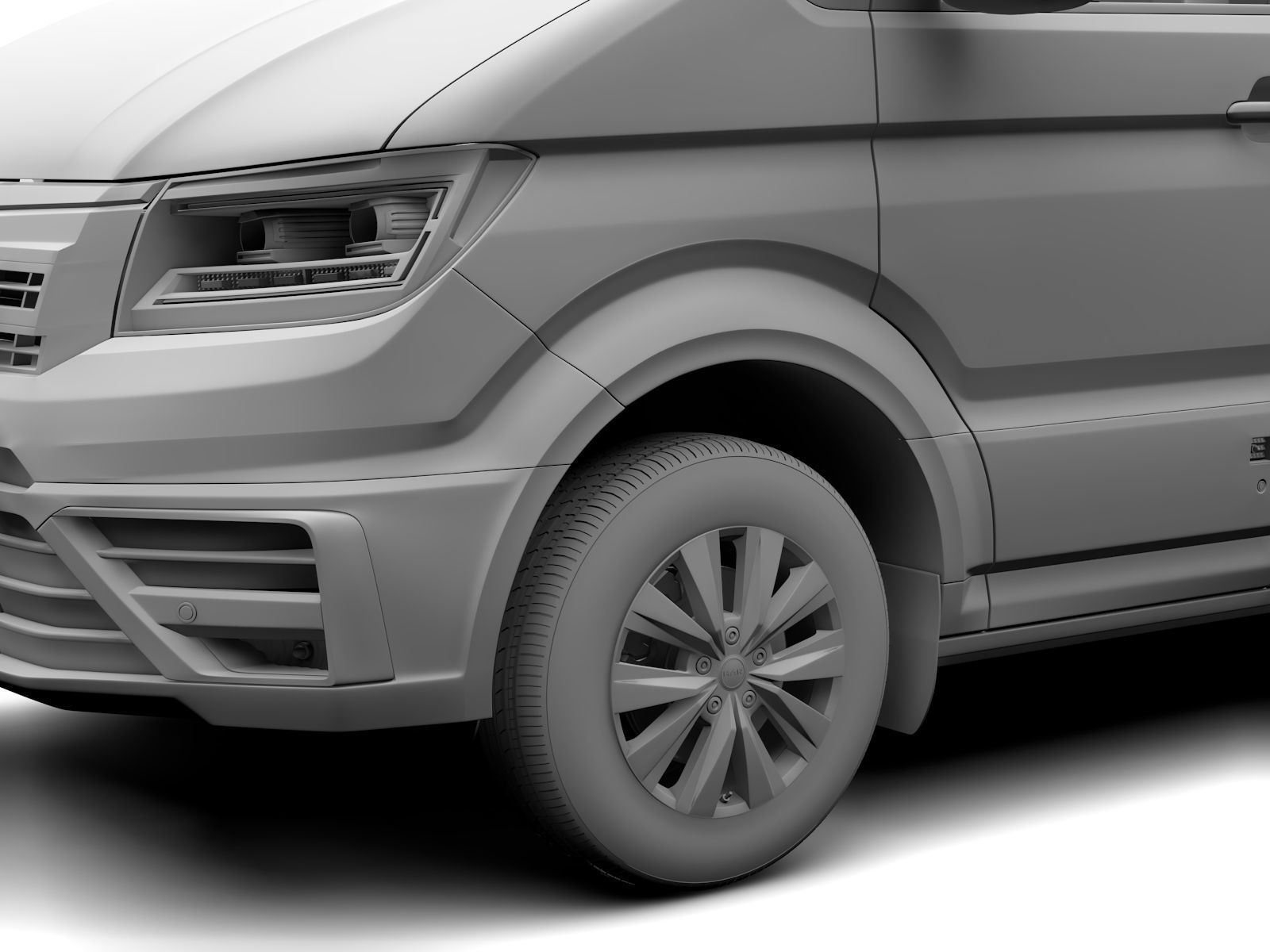 MAN TGE Van L2H2 2017 3D model_9