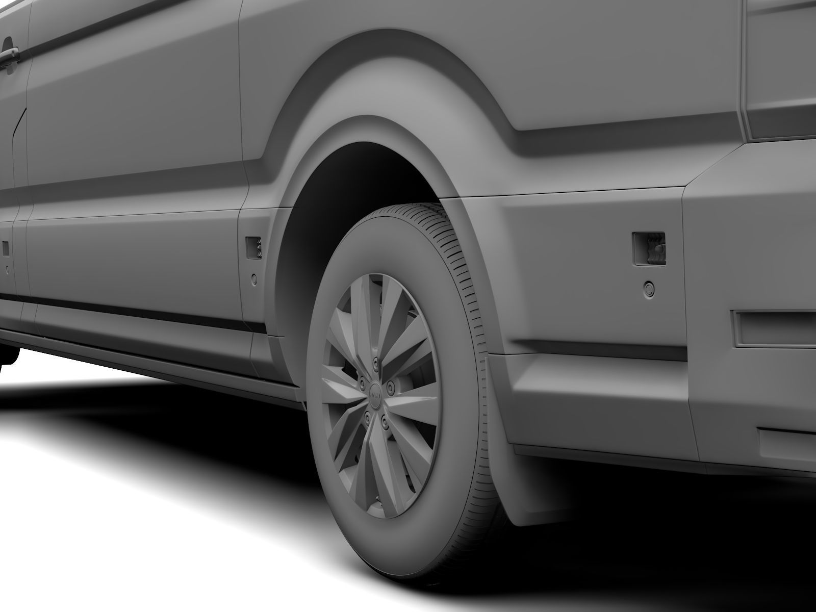 MAN TGE Van L2H2 2017 3D model_13